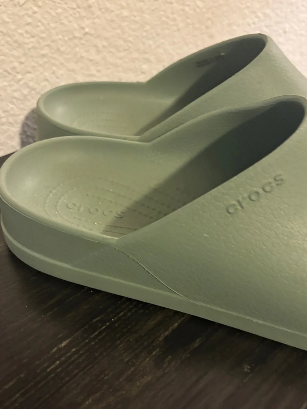 CROCS Slip-On Mule in Sage Green